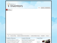 Tablet Screenshot of directoryofinventors.com